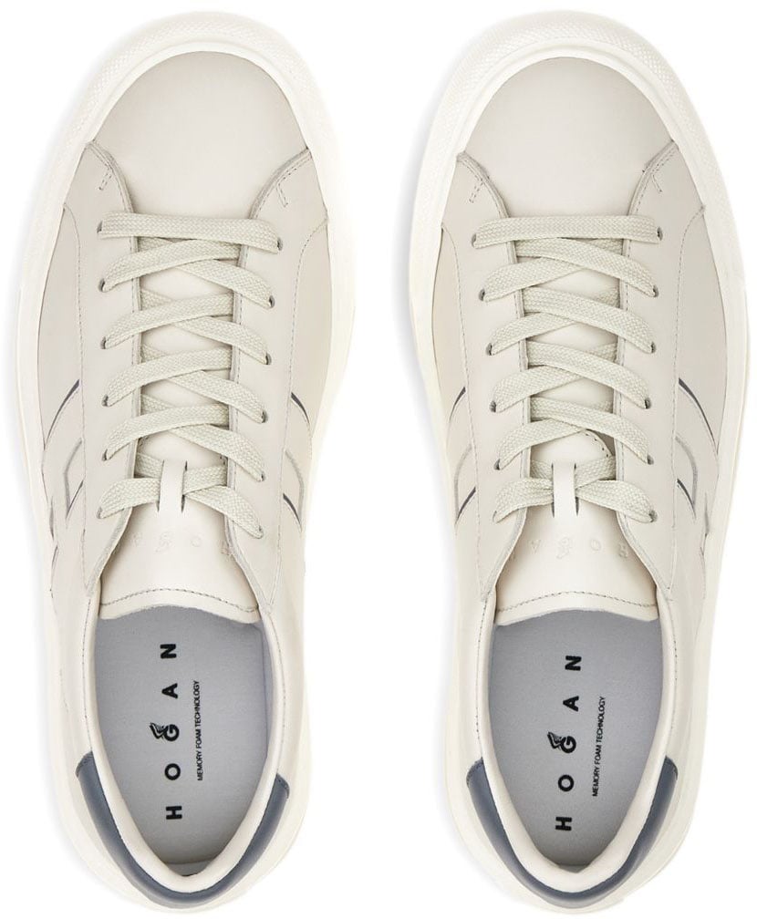 HOGAN Low-Top Sneakers With Silk And Nylon Upper Wit