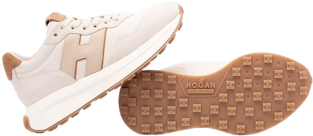HOGAN Dames H641 Allacciato H Patch Wit