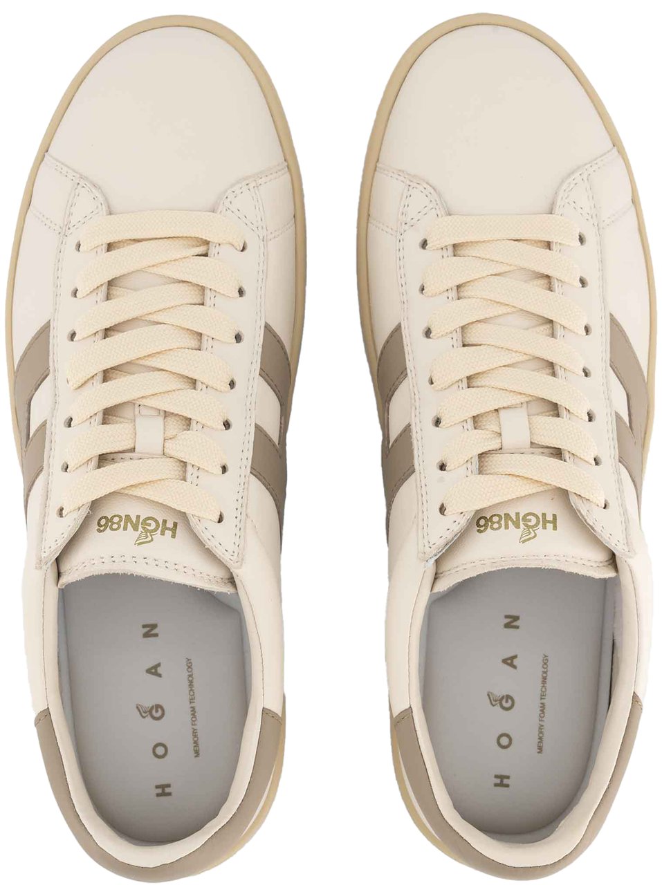 HOGAN Heren Hogan Cool Allacciato H Profil Wit