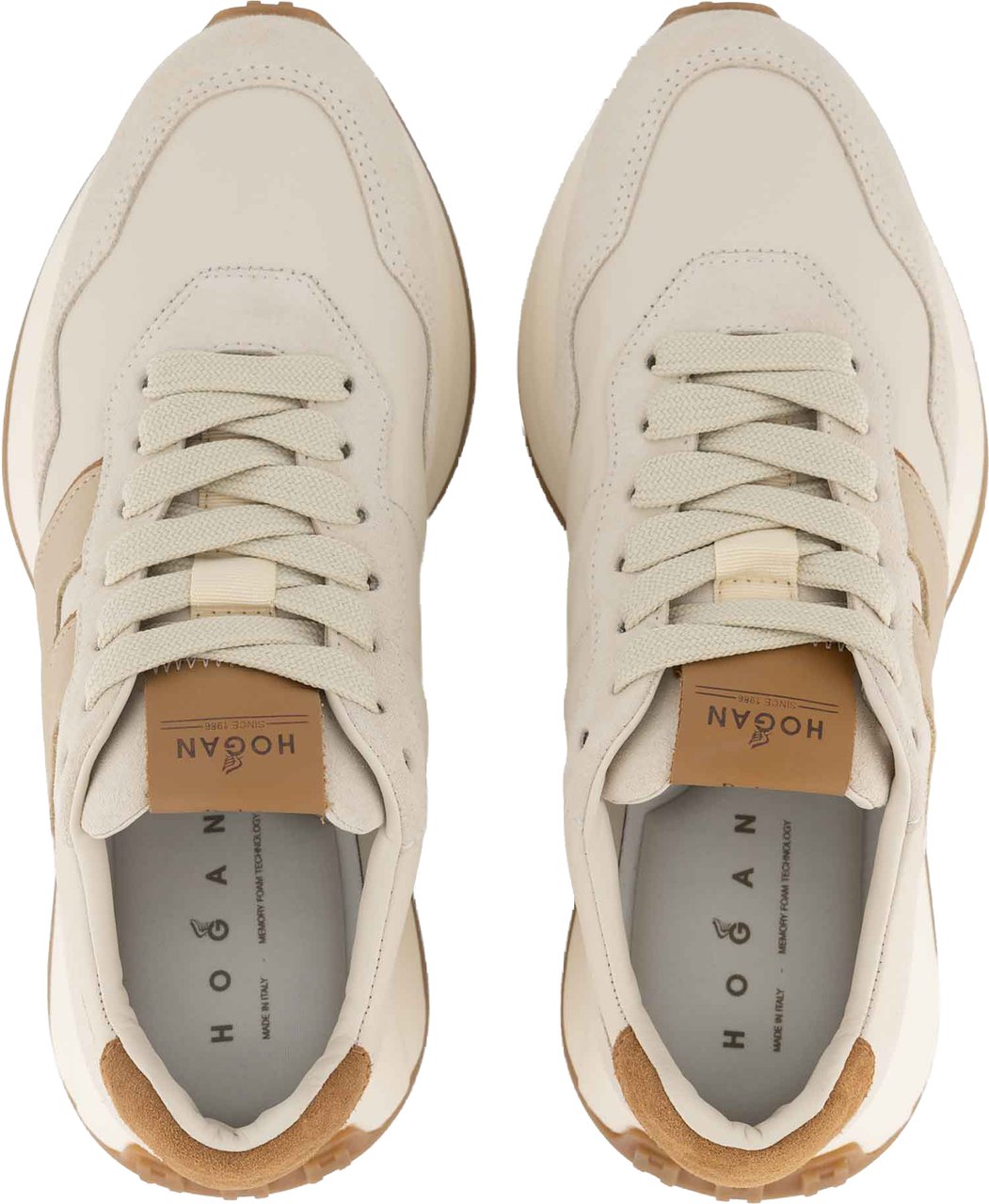 HOGAN H Allacciato H Patch Beige