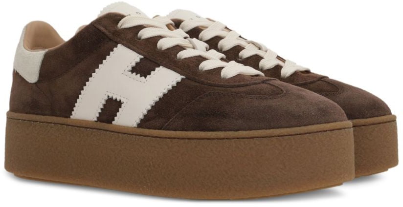 HOGAN Sneakers Brown Bruin