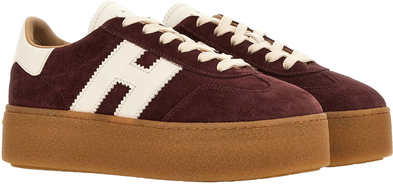 HOGAN Sneakers Red Maroon
