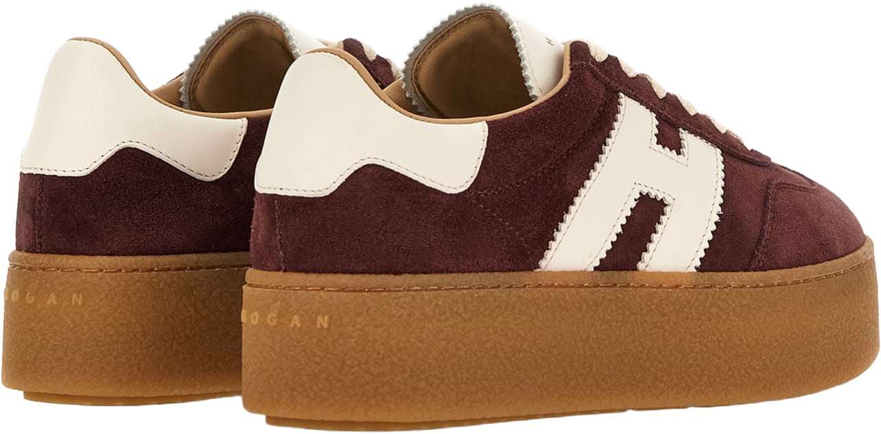 HOGAN Sneakers Red Maroon