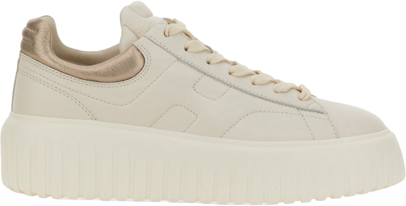 HOGAN SNEAKER H-STRIPES Beige