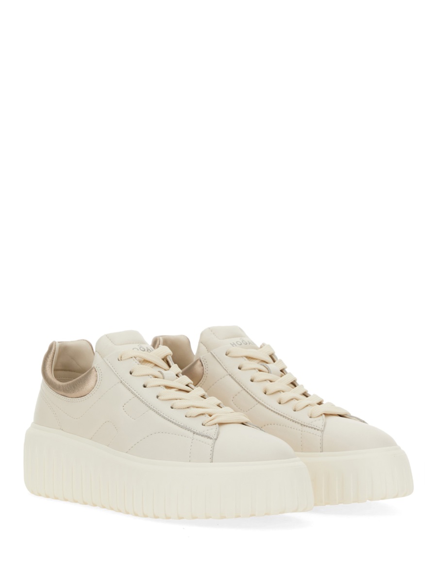 HOGAN SNEAKER H-STRIPES Beige