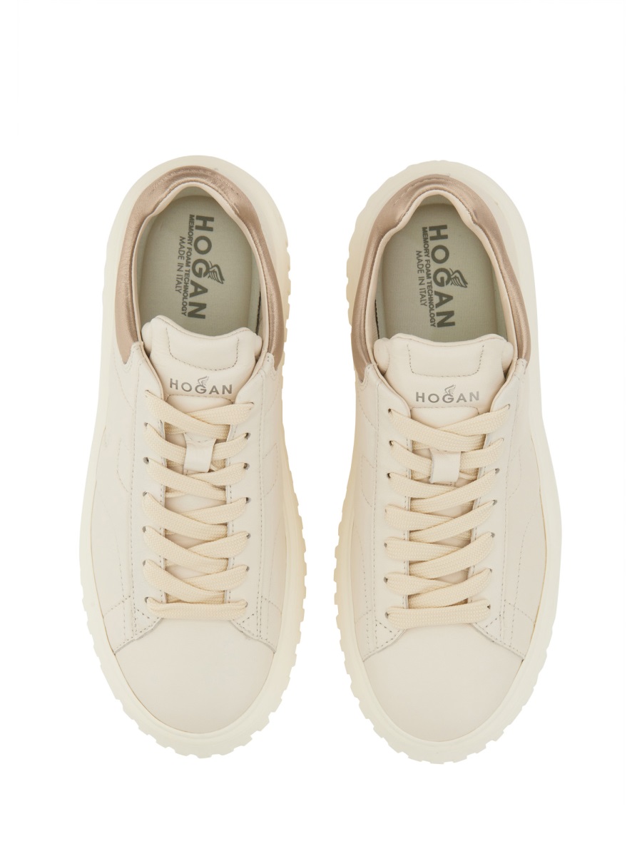 HOGAN SNEAKER H-STRIPES Beige
