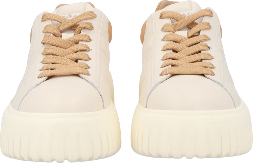 HOGAN SNEAKER "H-STRIPES" Beige