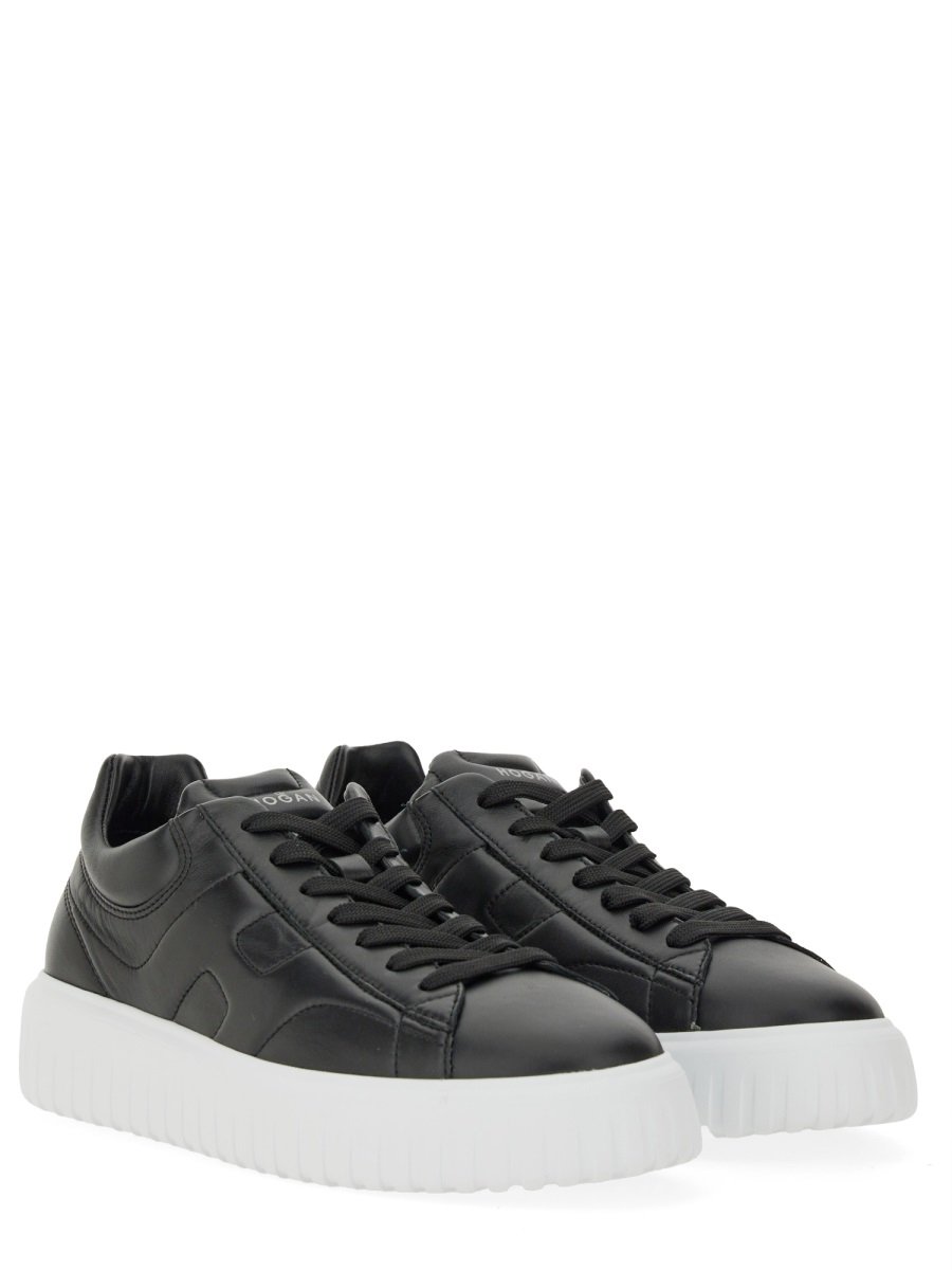 HOGAN SNEAKER H-STRIPES Zwart