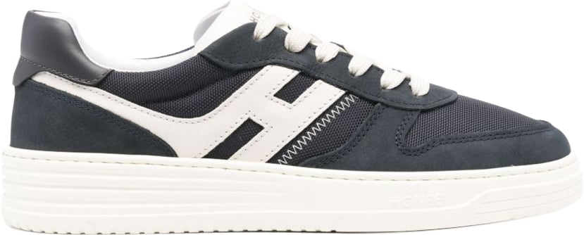 HOGAN SNEAKER "H630" IN PELLE Blauw