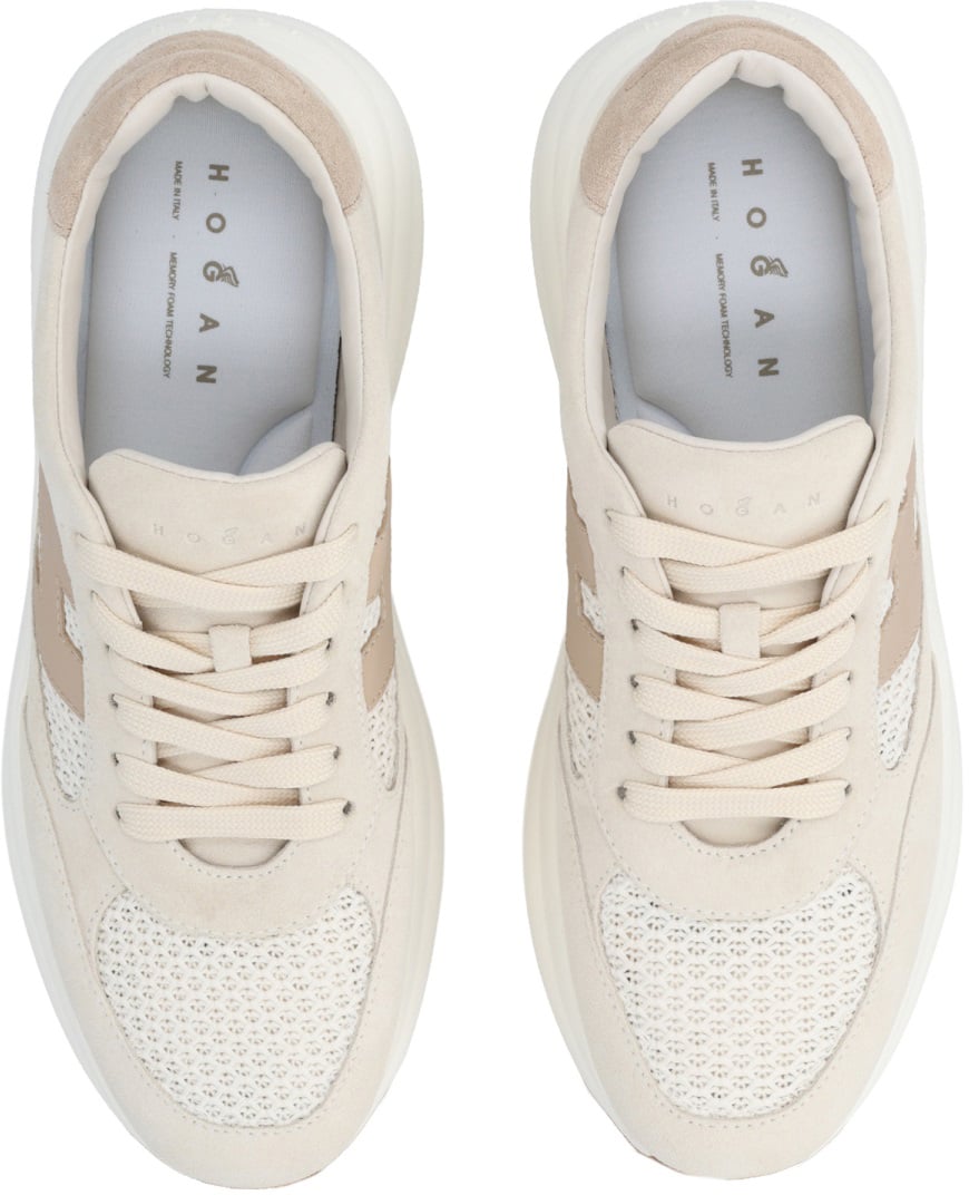 HOGAN SNEAKER "MAXI I ACTIVE" Beige