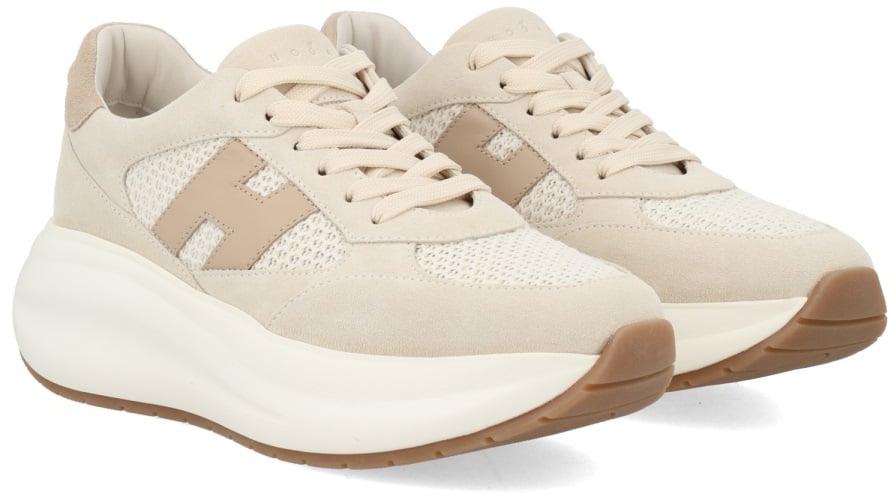 HOGAN SNEAKER "MAXI I ACTIVE" Beige