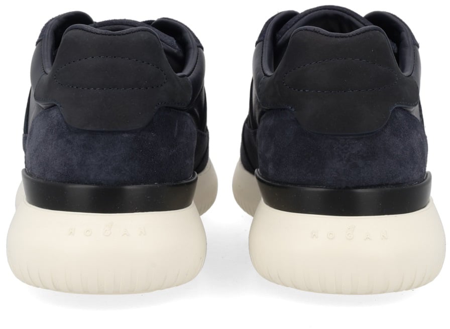 HOGAN SUEDE SNEAKER Blauw