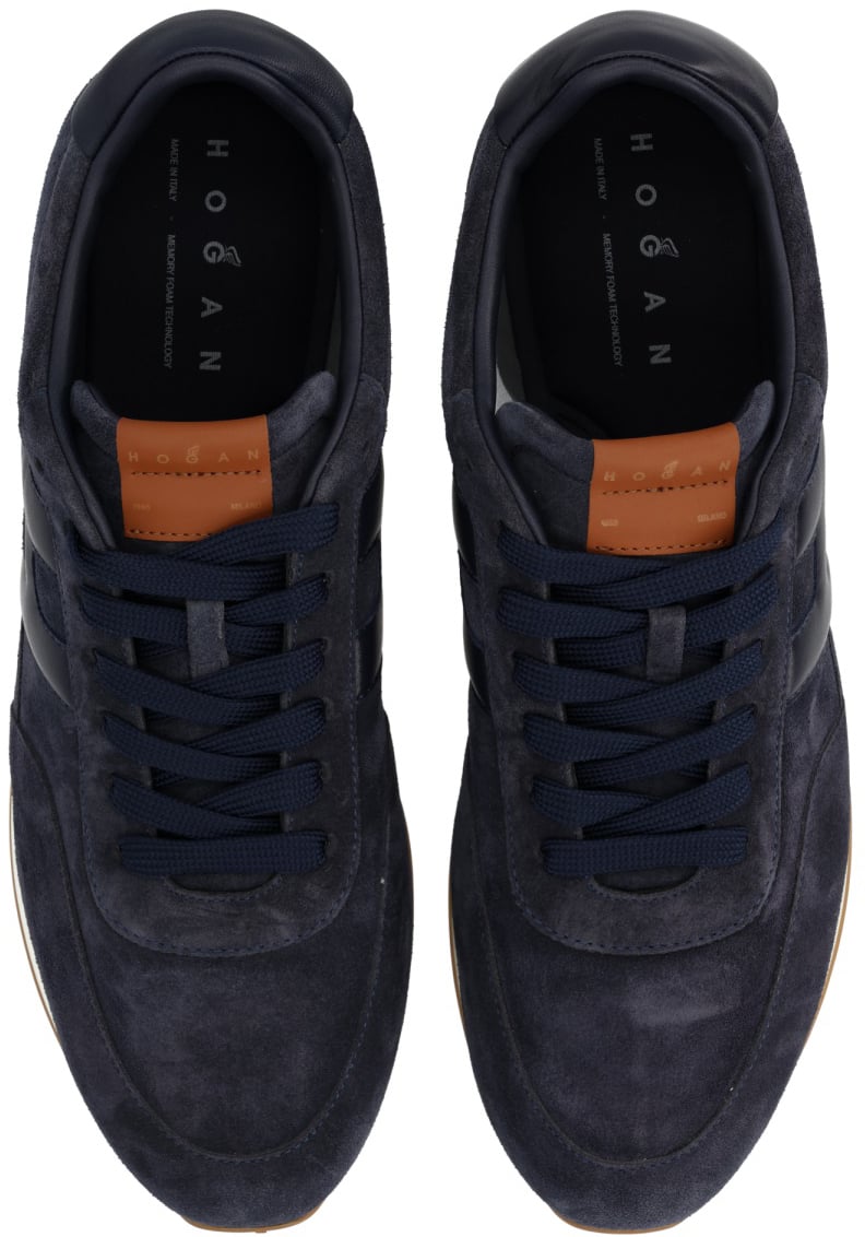 HOGAN SNEAKER "ATHLETIC" Blauw