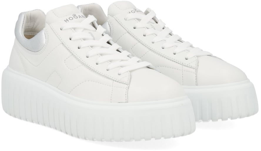 HOGAN "H-STRIPES" SNEAKER Wit