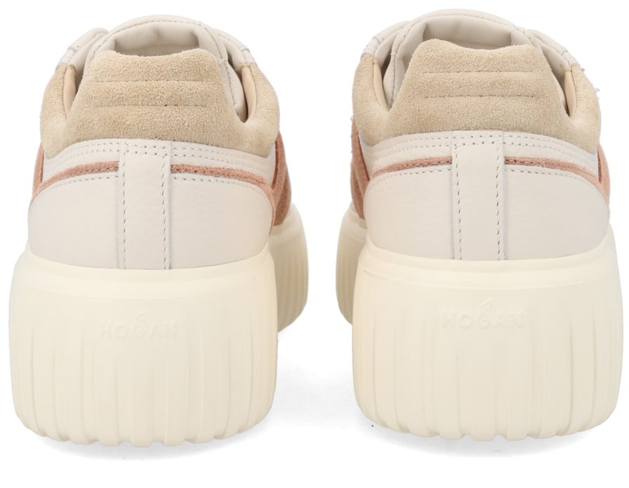 HOGAN "H-STRIPES" SNEAKER Beige