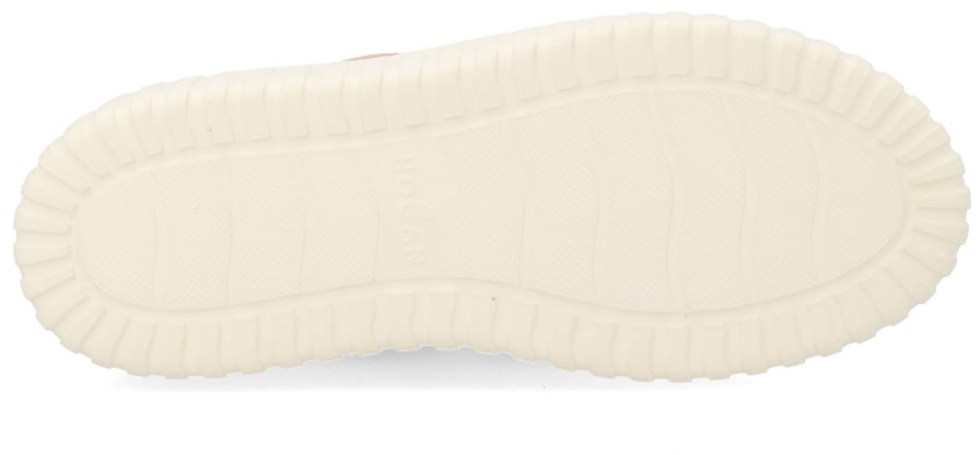 HOGAN "H-STRIPES" SNEAKER Beige