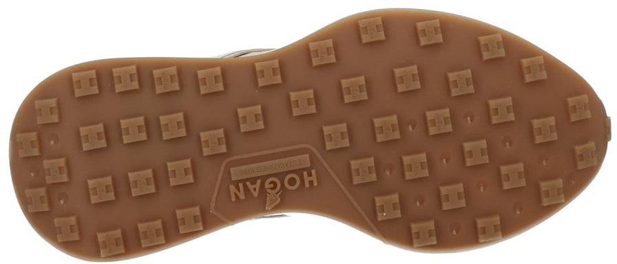 HOGAN "H641" SNEAKER WITH LOGO Beige