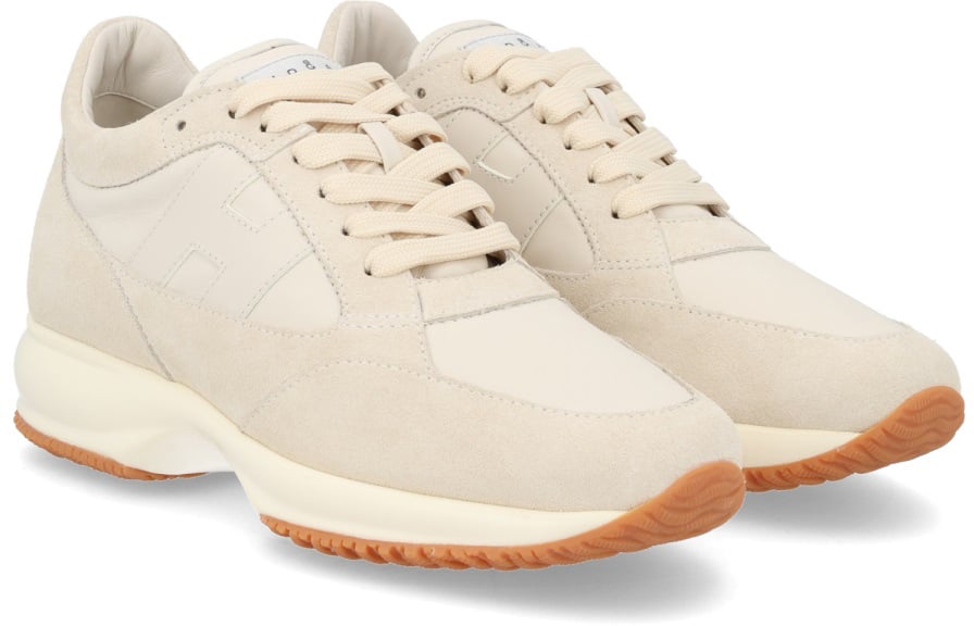 HOGAN SUEDE SNEAKER Beige