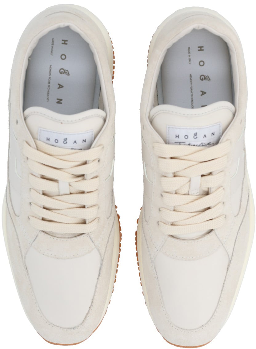 HOGAN SUEDE SNEAKER Beige