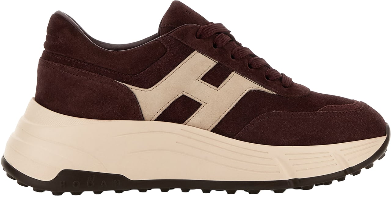 HOGAN Sneakers R801+C023 Bruin