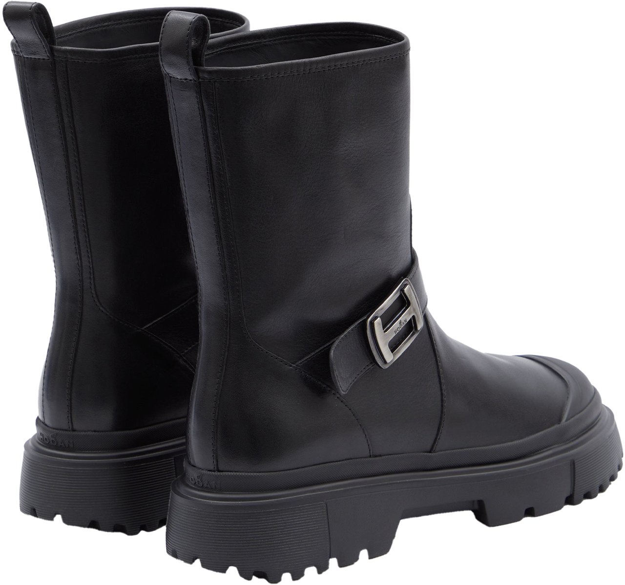 HOGAN H619 biker boots Zwart