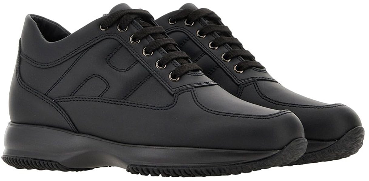 HOGAN Flat Shoes Black Zwart