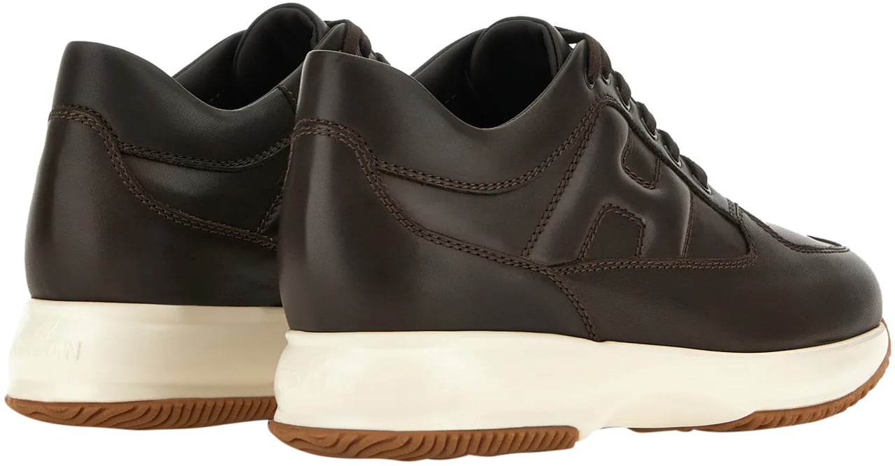 HOGAN Flat Shoes Palissandro Bruin