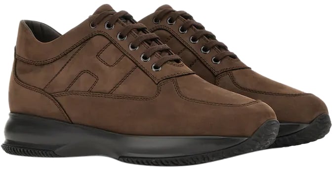 HOGAN Sneakers Brown Bruin