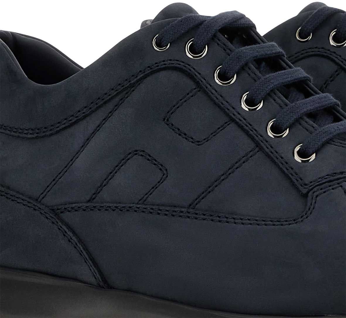 HOGAN Flat Shoes Blue Blauw