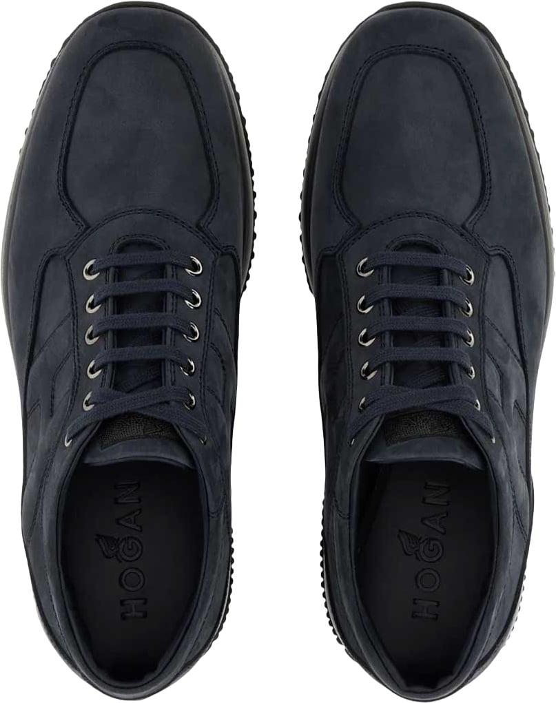 HOGAN Flat Shoes Mmarrone Navy