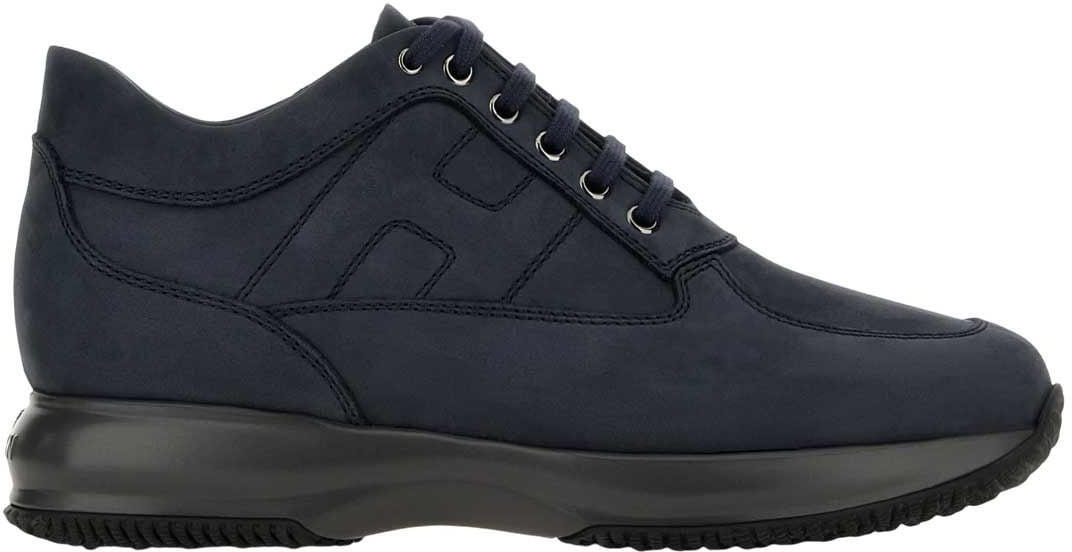 HOGAN Flat Shoes Blue Blauw