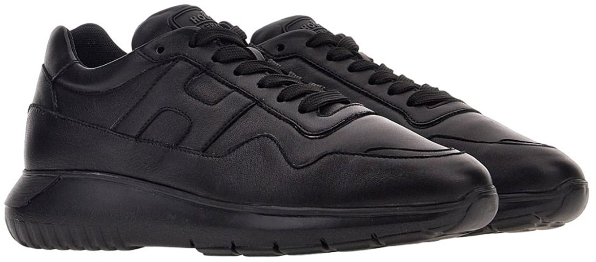 HOGAN Flat Shoes Black Zwart