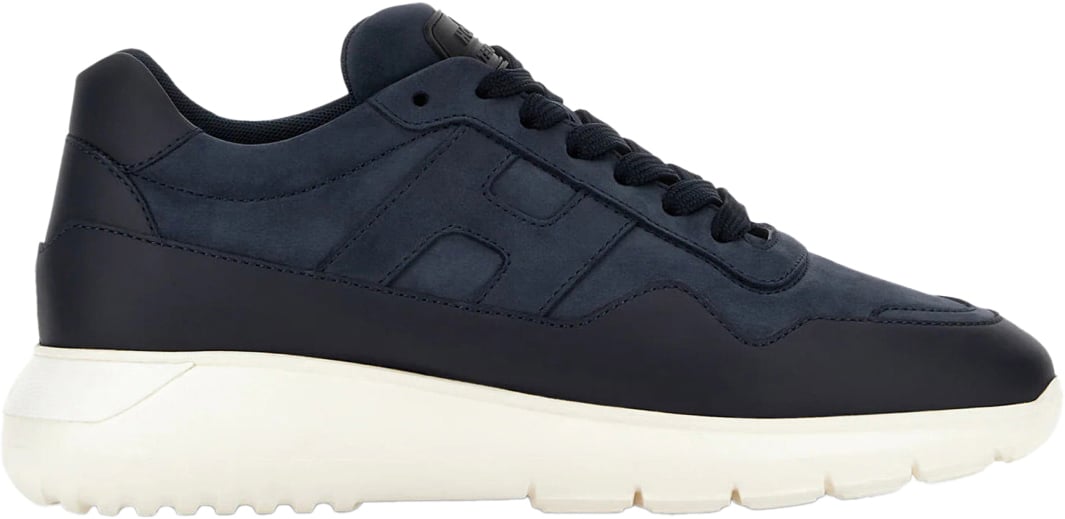 HOGAN Flat Shoes Blue Blauw