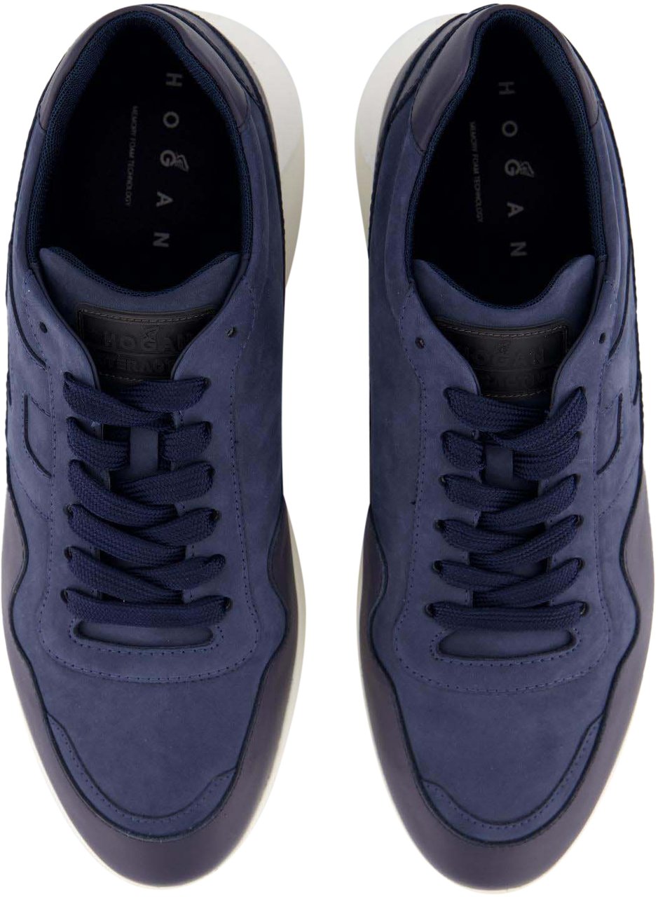 HOGAN Heren Interactive3 Sneaker Blauw Blauw
