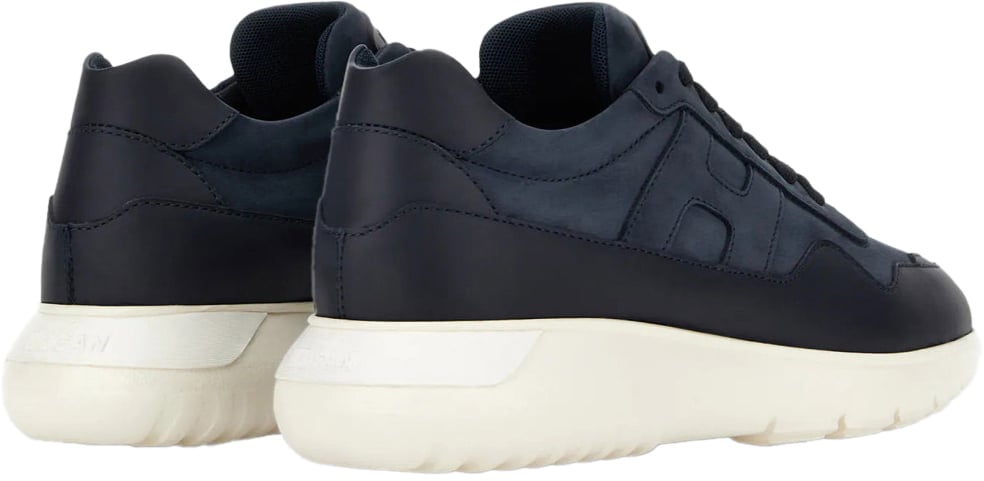 HOGAN Flat Shoes Blue Blauw