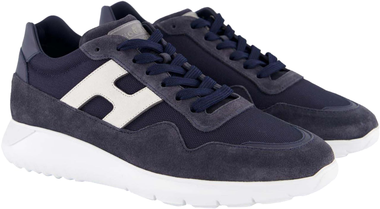HOGAN Heren Interactive3 Sneaker Blauw Blauw
