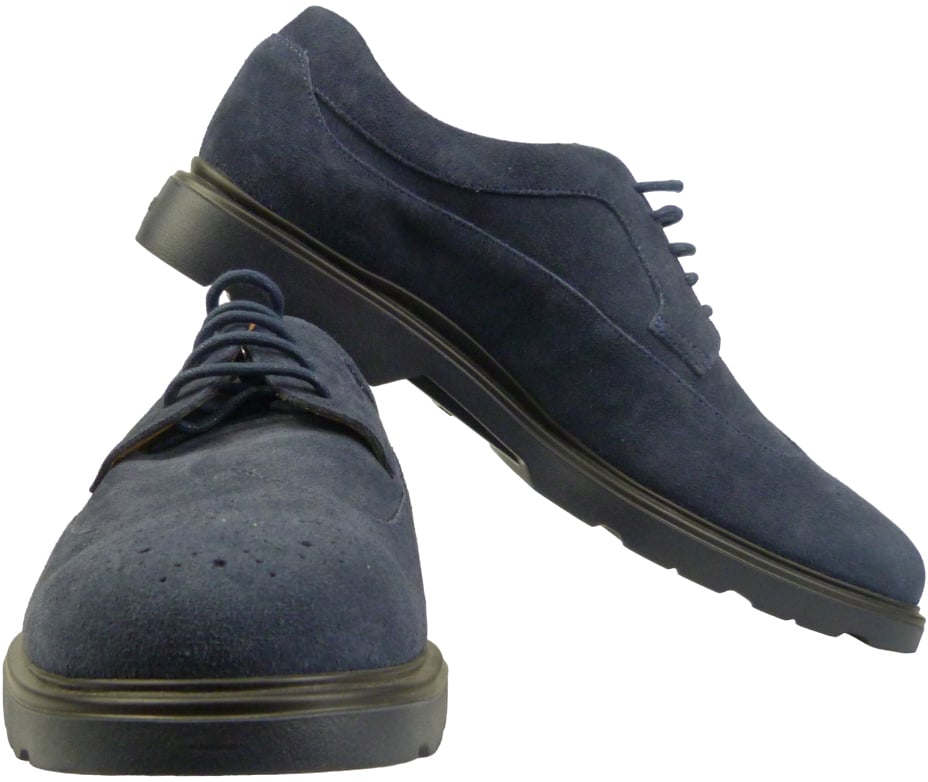 HOGAN Scarpe Derby Blu H393 Blauw