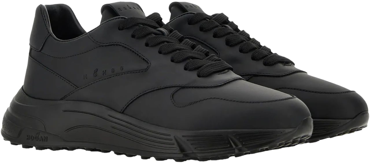 HOGAN Flat Shoes Black Zwart