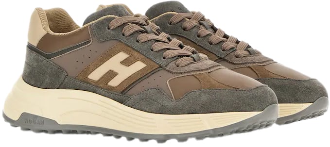 HOGAN Sneakers Brown Bruin