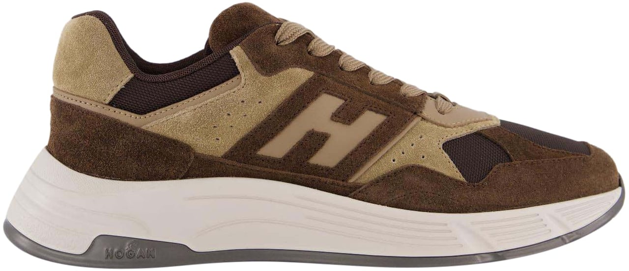 HOGAN Heren Hyperlight Sneaker Bruin Bruin