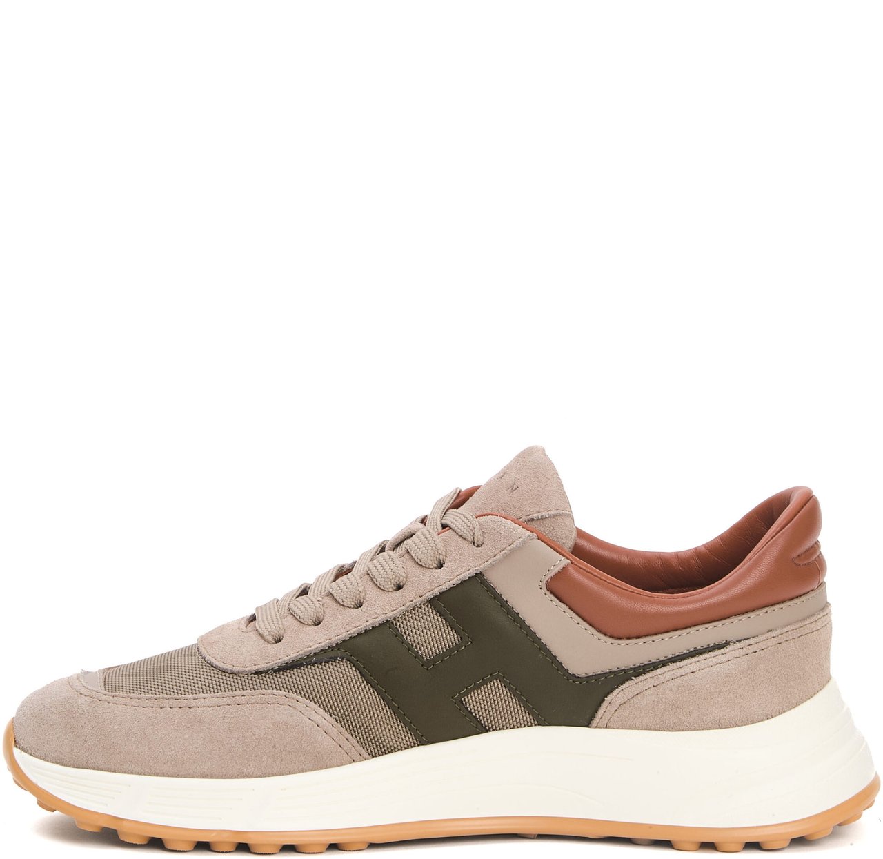 HOGAN Hyperlight Cam Fango Tessuto H Verde Beige