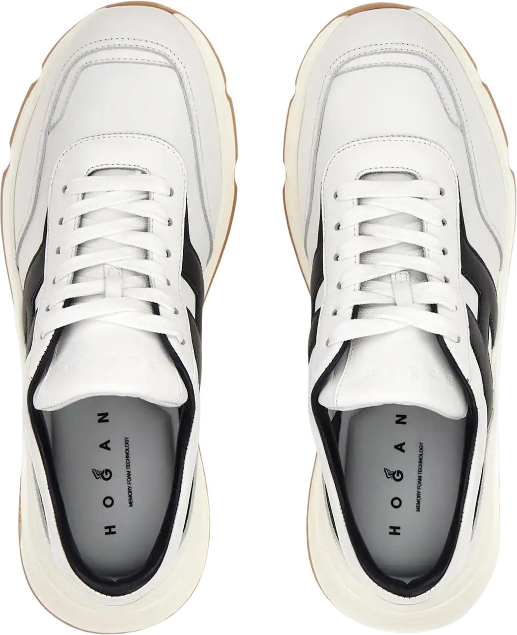 Hogan Heren Hyperlight Sneaker Wit/Grijs Wit