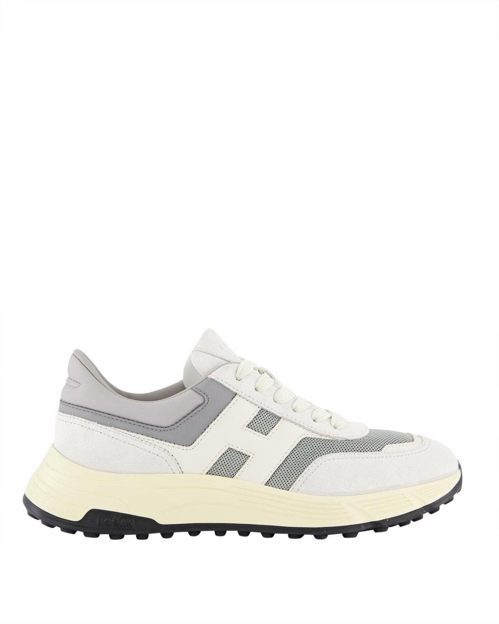 HOGAN Heren Hyperlight Sneaker Wit/Grijs Wit