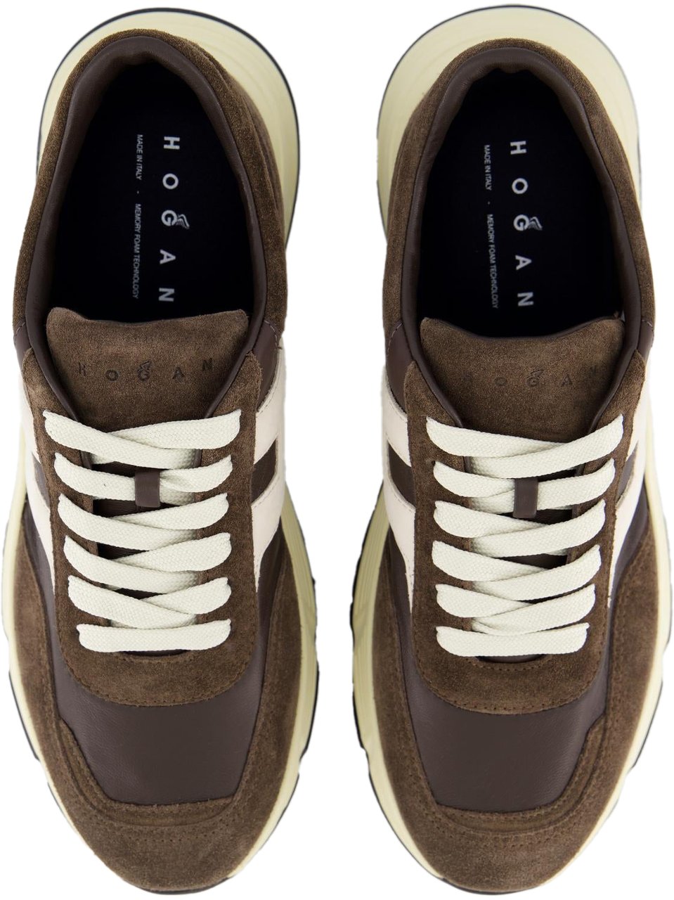 HOGAN Heren Hyperlight Sneaker Bruin Bruin