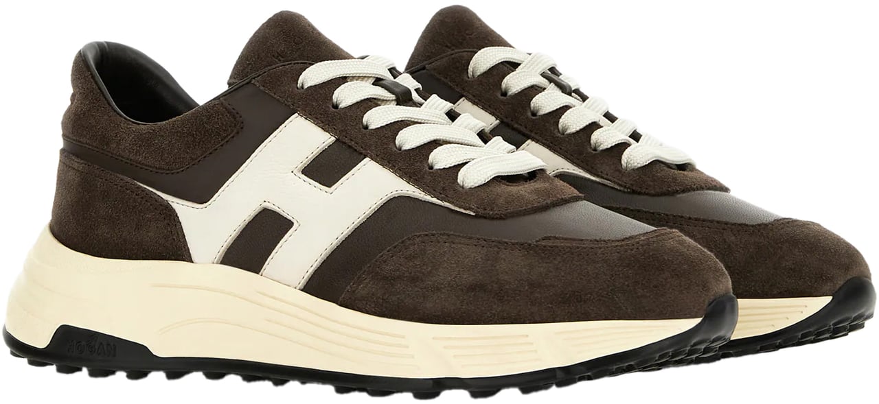 HOGAN Flat Shoes Brown Bruin