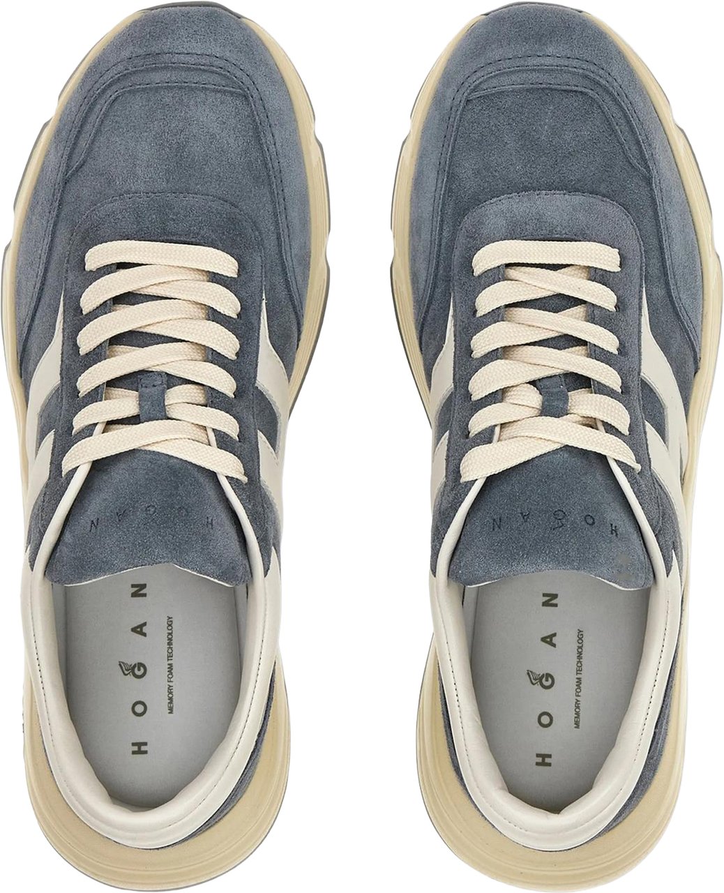 Hogan Heren Hyperlight Allacciato H sneakers Blauw
