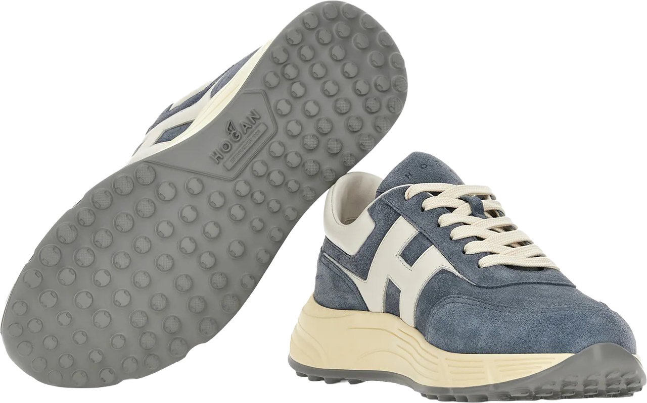 HOGAN Sneakers Blu Denim Blauw