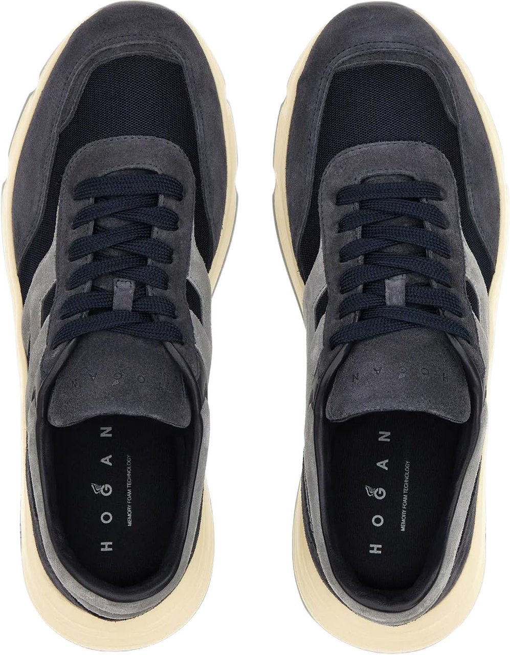 Hogan Heren Hyperlight Allacciato H sneakers Blauw