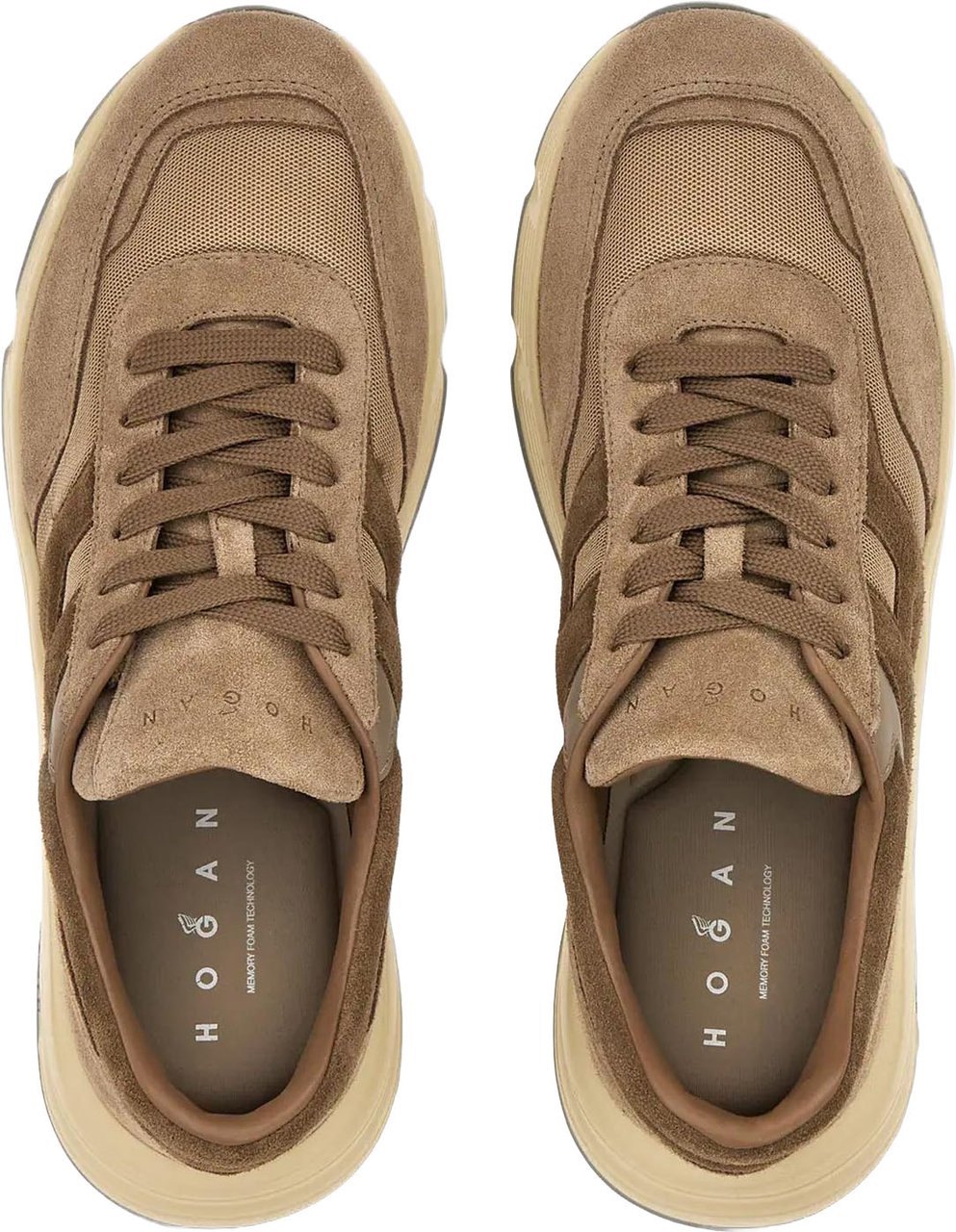 Hogan Heren Hyperlight Allacciato H sneakers Bruin