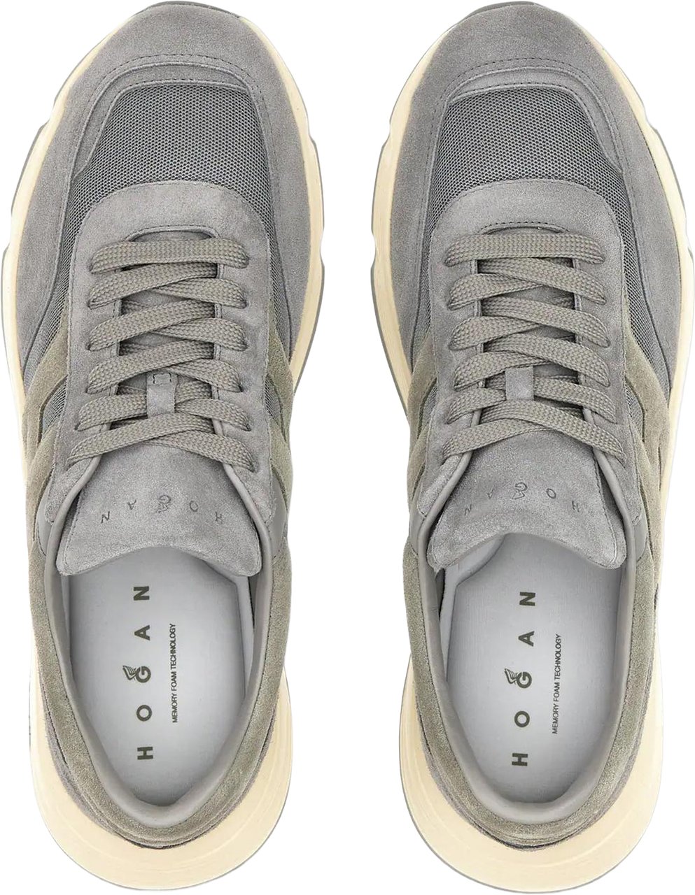 Hogan Heren Hyperlight Allacciato H sneakers Grijs